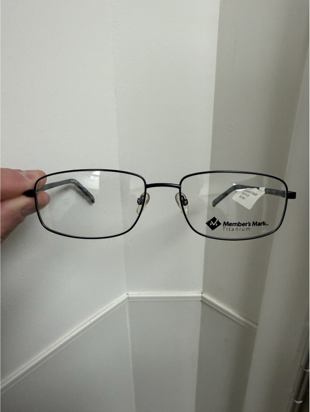 Members Mark Eyeglasses Black Titanium 2500-06 59-18-140